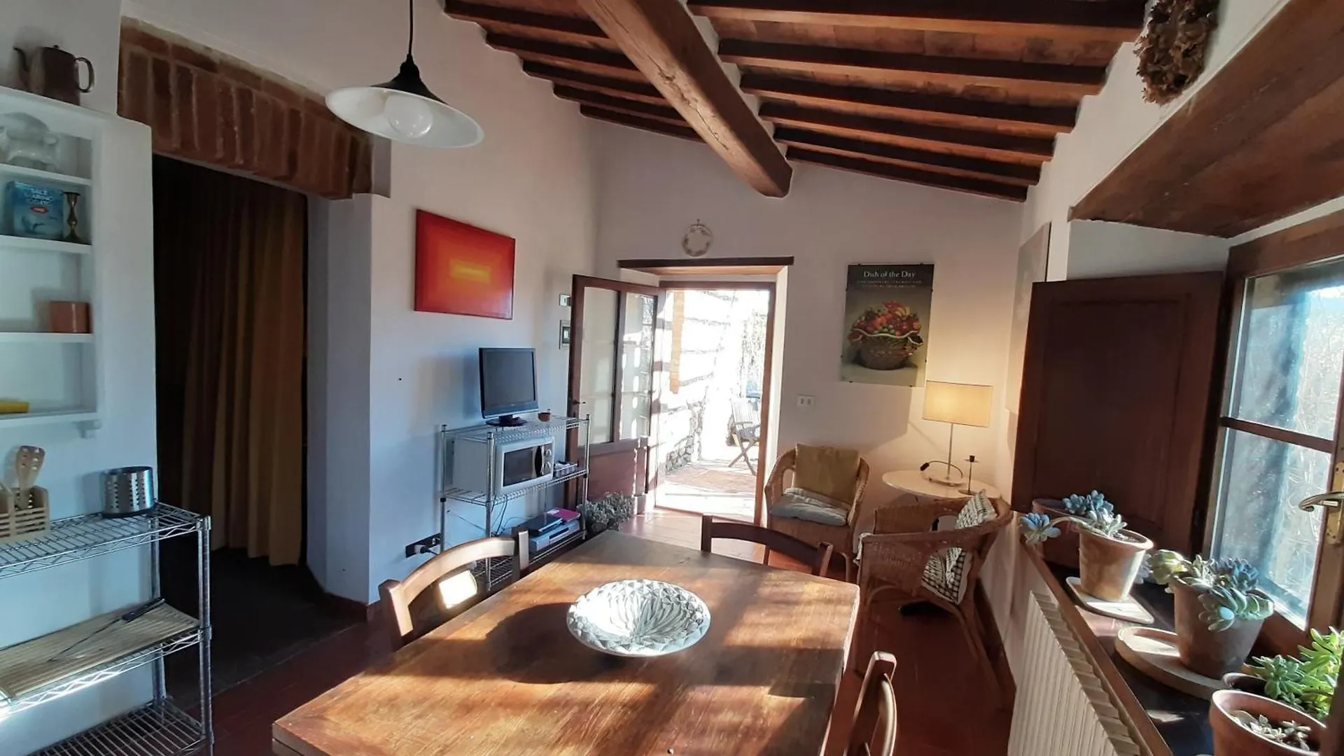 Apartment Pergola At Le Pietraie A Cottage With Many Flowers Montecastelli Pisano Italy